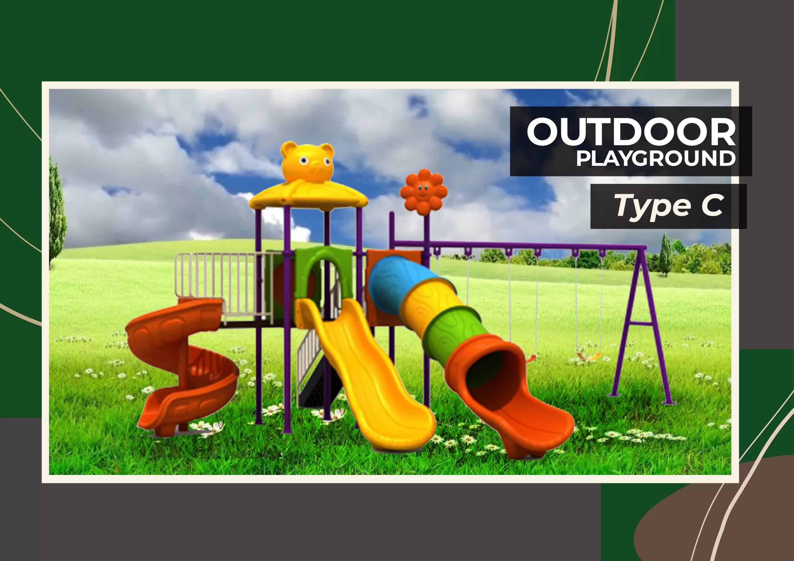 Jual Playground Outdoor Playground Type C