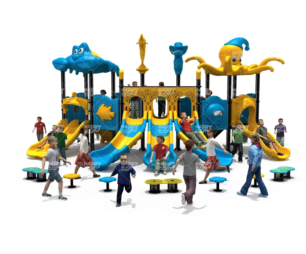 Desain Playground Outdoor Besar