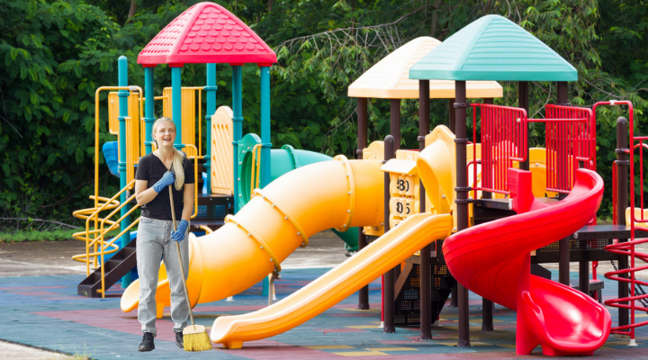 Cara Merawat Playground Outdoor Agar Bersih dan Nyaman