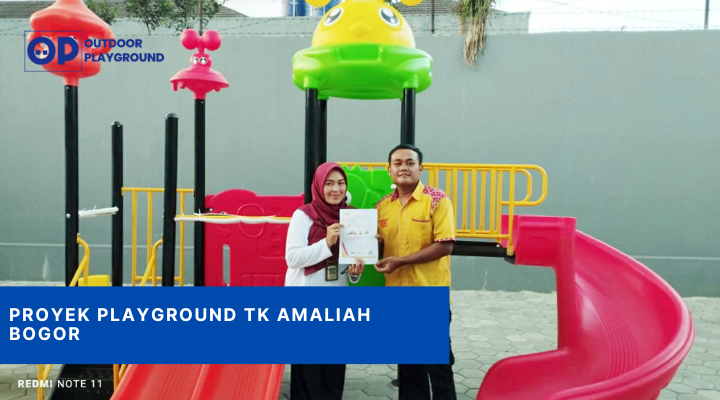 Proyek Playground TK Amaliah Bogor